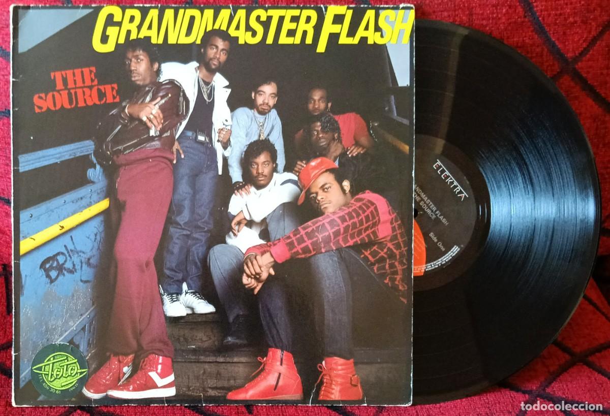 Discos de vinilo: GRANDMASTER FLASH ** The Source ** VINILO LP ALEMANIA 1986 - Foto 1