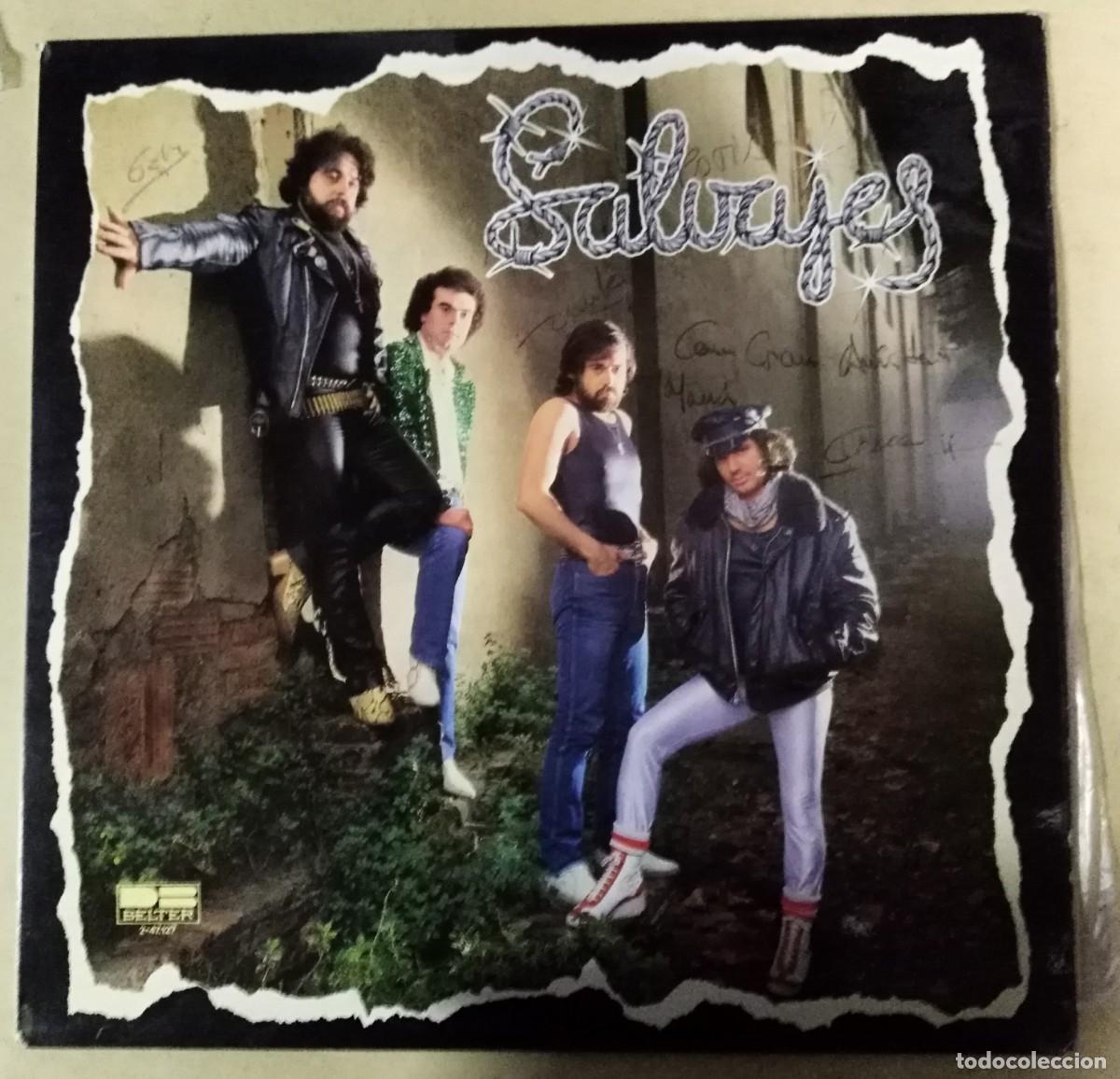 Discos de vinilo: Disco LP.Salvajes.Nacido para ser salvaje.1981