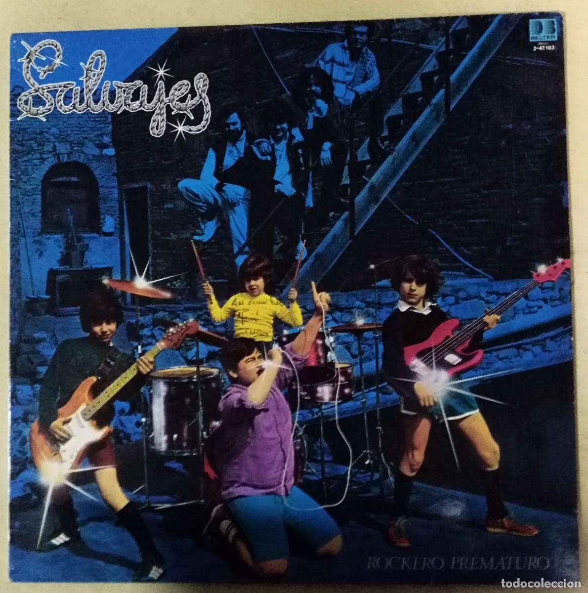 Discos de vinilo: Disco LP.Salvajes.Rockero prematuro.1982