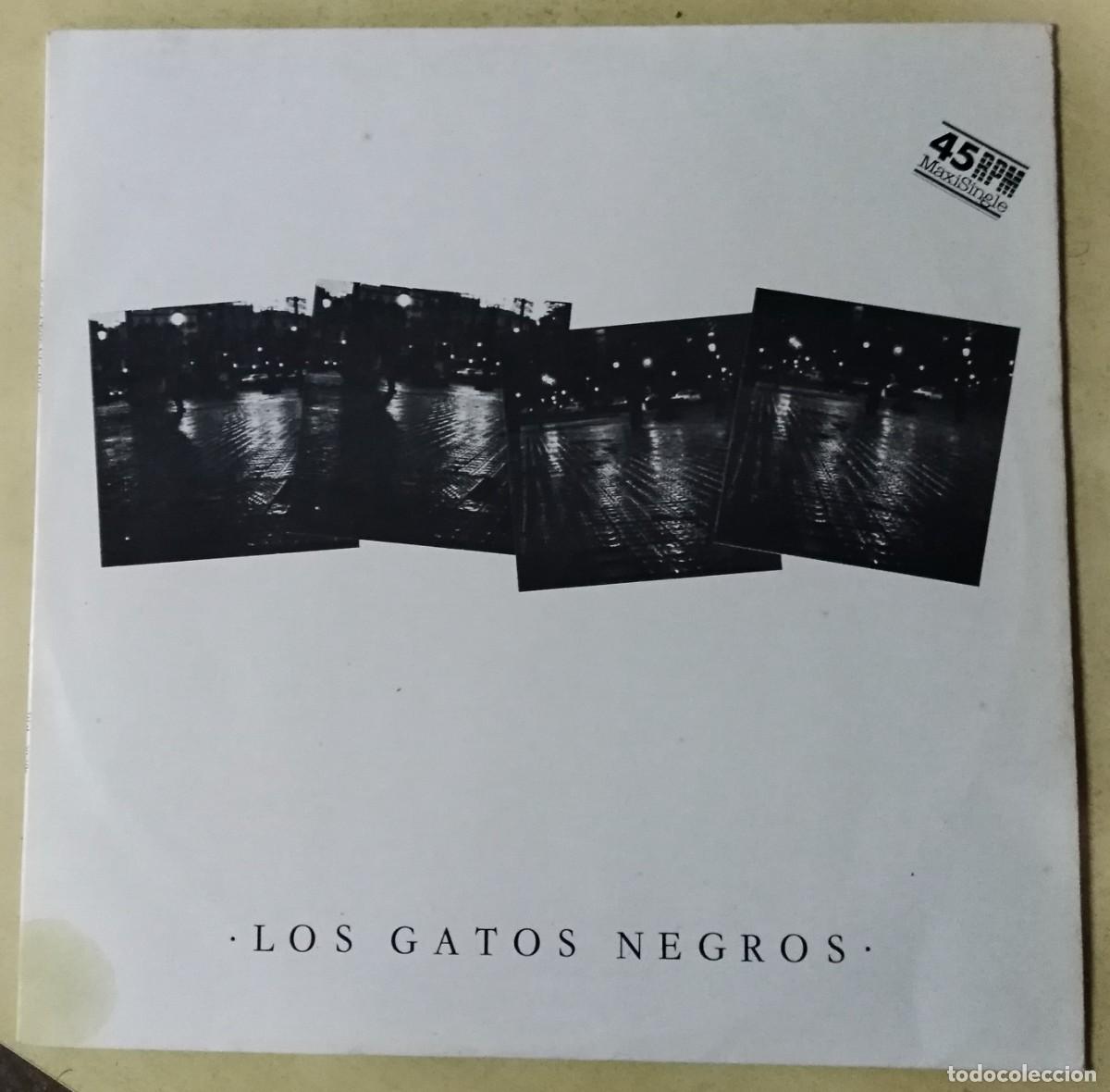 Discos de vinilo: Disco LP.Los Gatos Negros.Mirame, hablame.1984