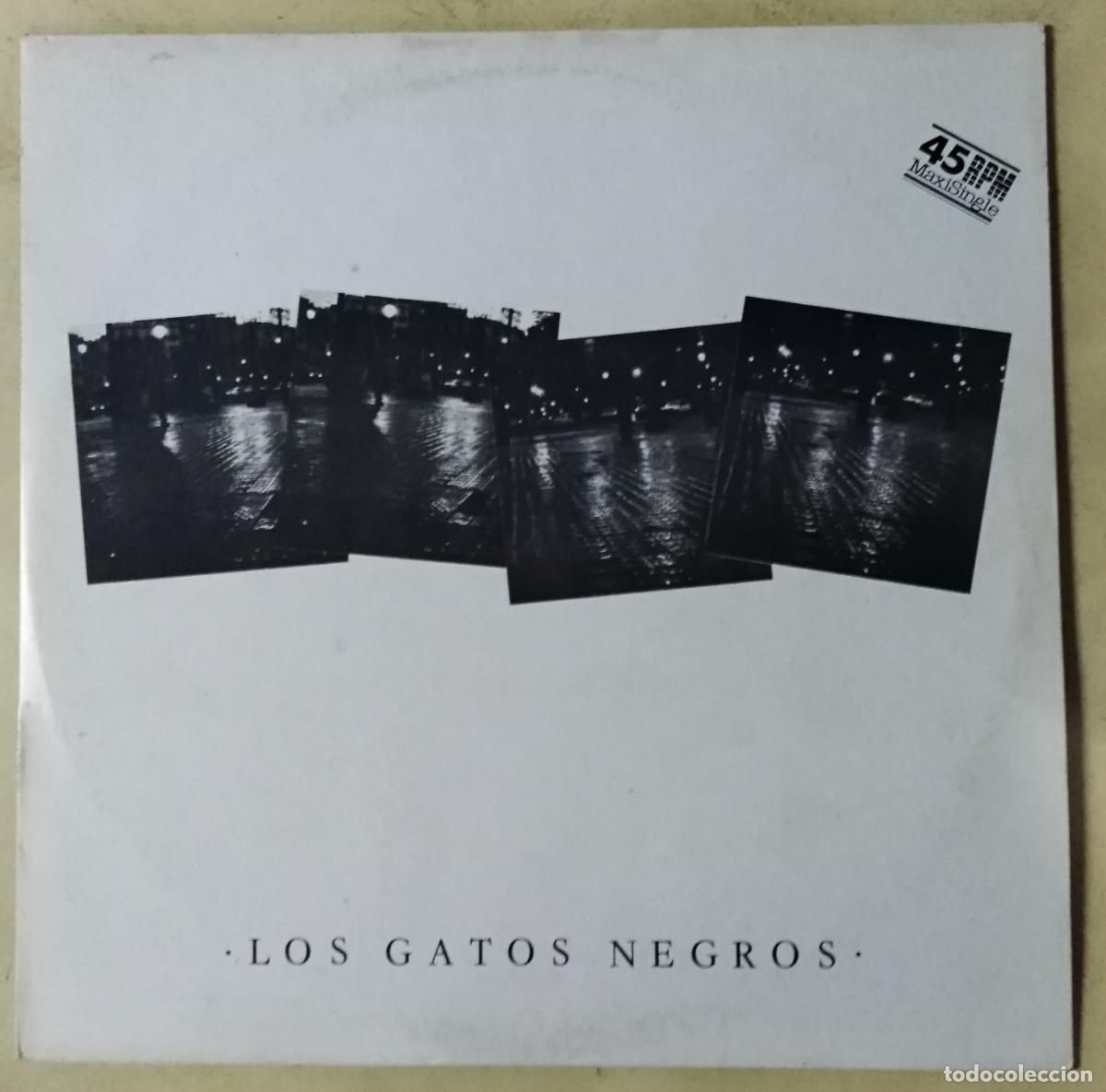 Discos de vinilo: Disco LP.Los Gatos Negros.Mirame, hablame.1984