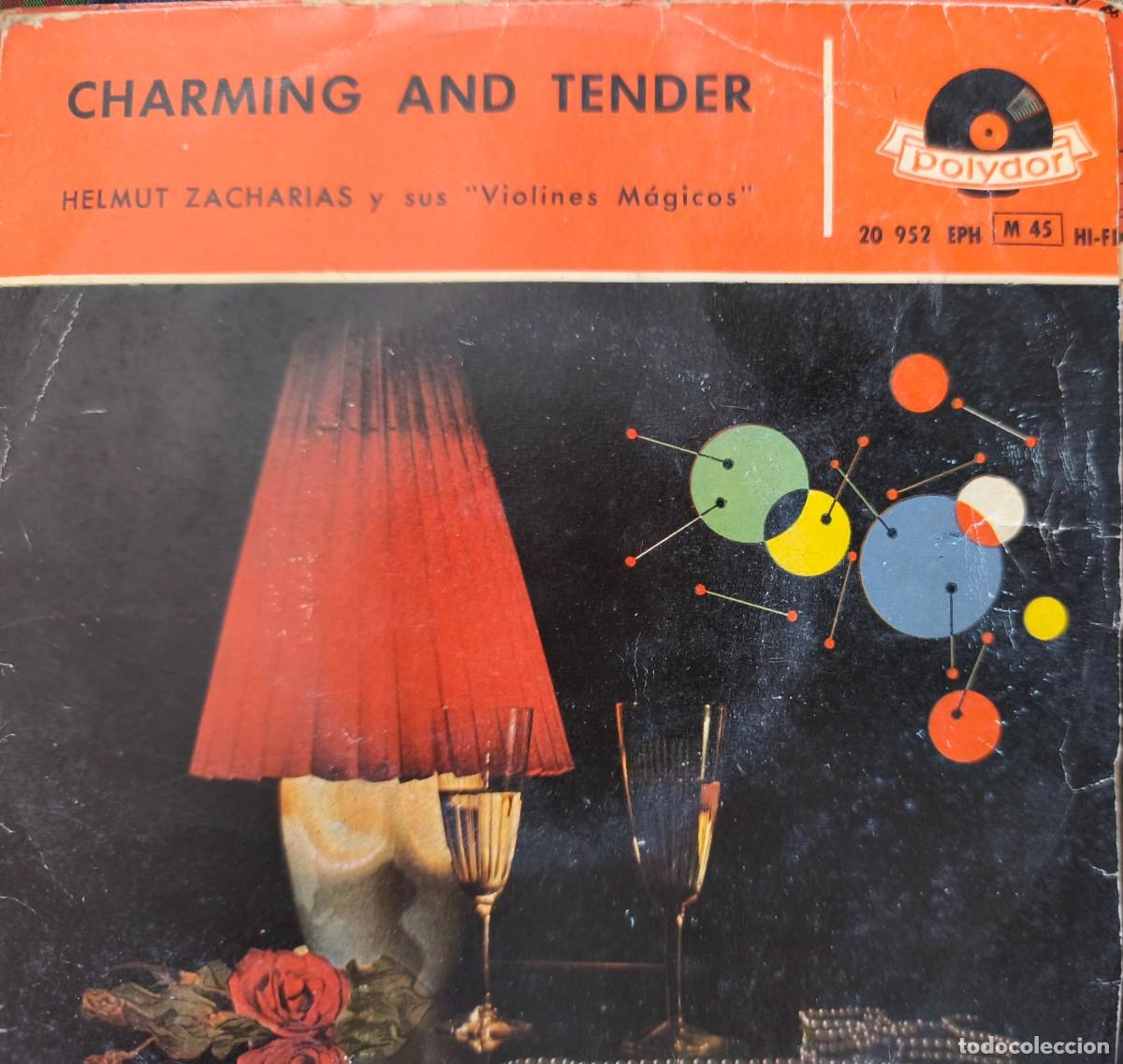 Discos de vinilo: Charming and Tender, Helmut Zacharias y sus &rdquo;Violines M&aacute;gicos&rdquo;