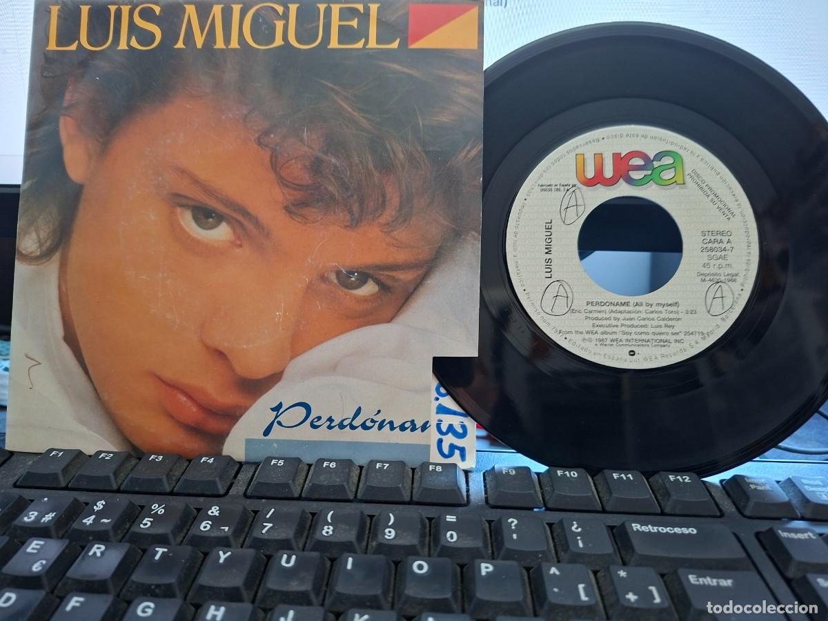 Discos de vinilo: LUIS MIGUEL - PERDONAME - SINGLE DE VINILO PROMOCIONAl - C- 63