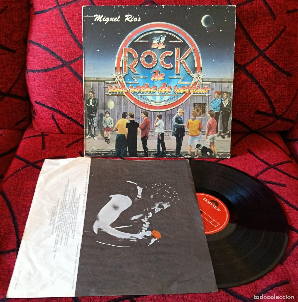 Discos de vinilo: MIGUEL RIOS ** El Rock De Una Noche De Verano ** VINILO LP 1983 CON ENCARTE