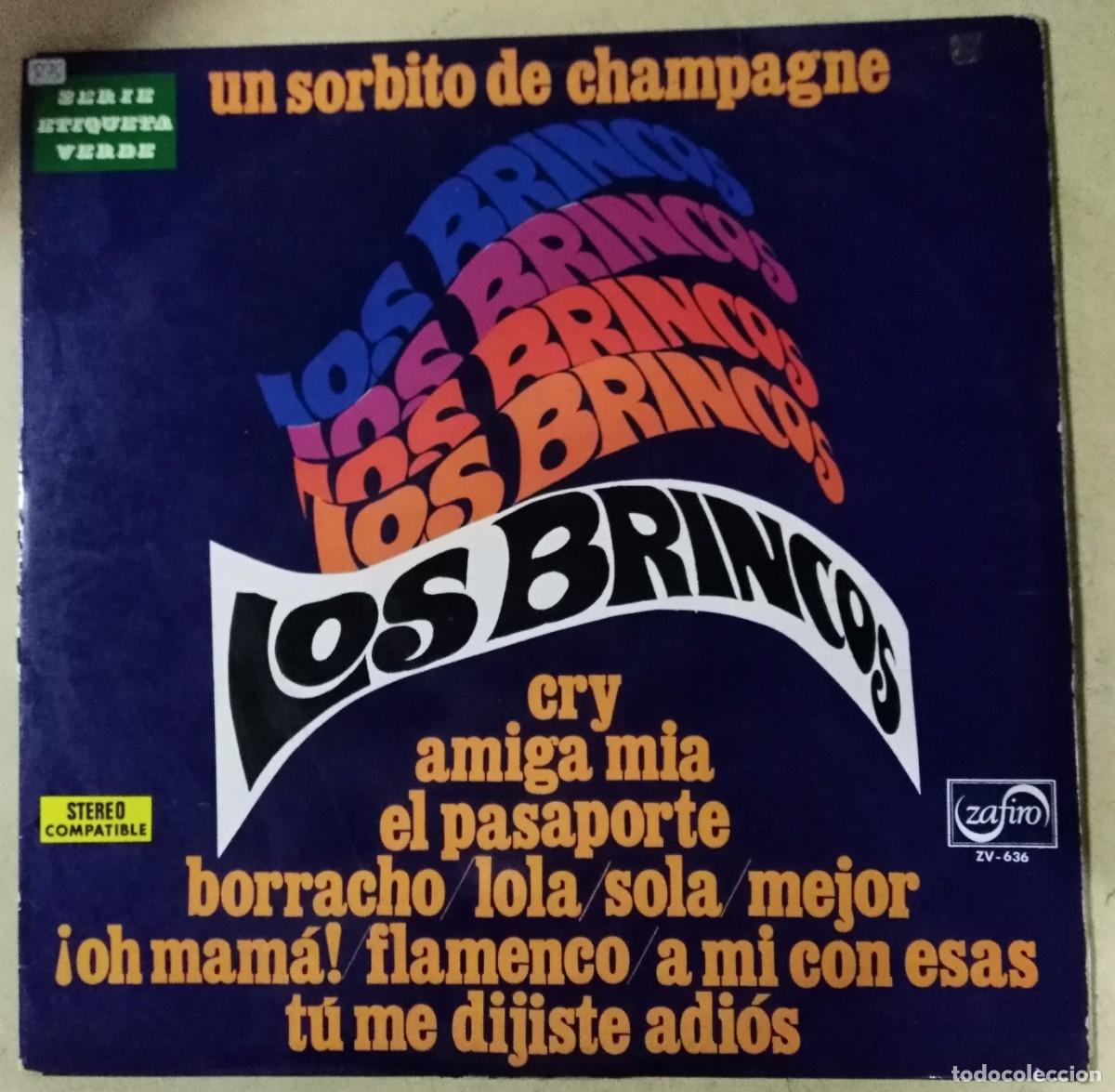 Discos de vinilo: Disco LP.Los Brincos.Un sorbito de Champagne.1971