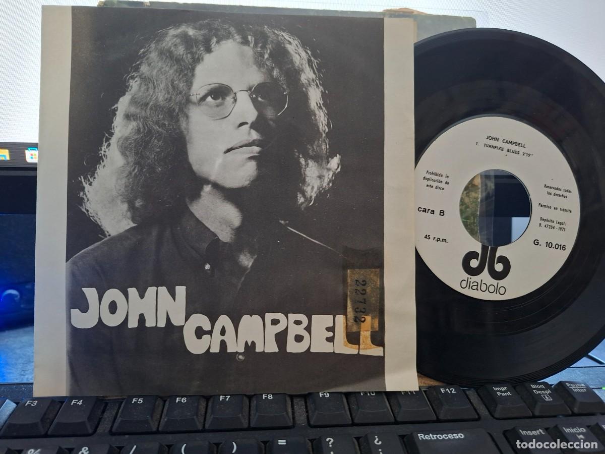 Discos de vinilo: JOHN CAMPBELL - COMING INTO TOWN - SINGLE DE VINILO PROMOCIONAL - C- 63