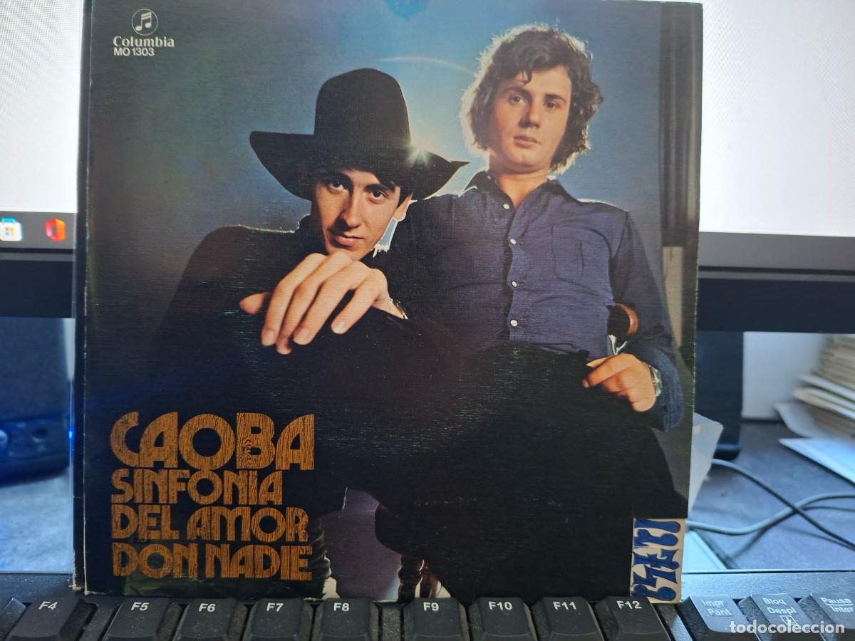 Discos de vinilo: CAOBA - SINFONIA DE AMOR - SINGLE DE VINILO - C- 63