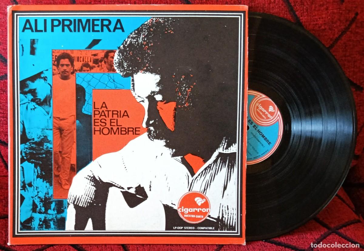 Discos de vinilo: ALI PRIMERA ** La Patria Es El Hombre ** VENEZUELA LP VINILO