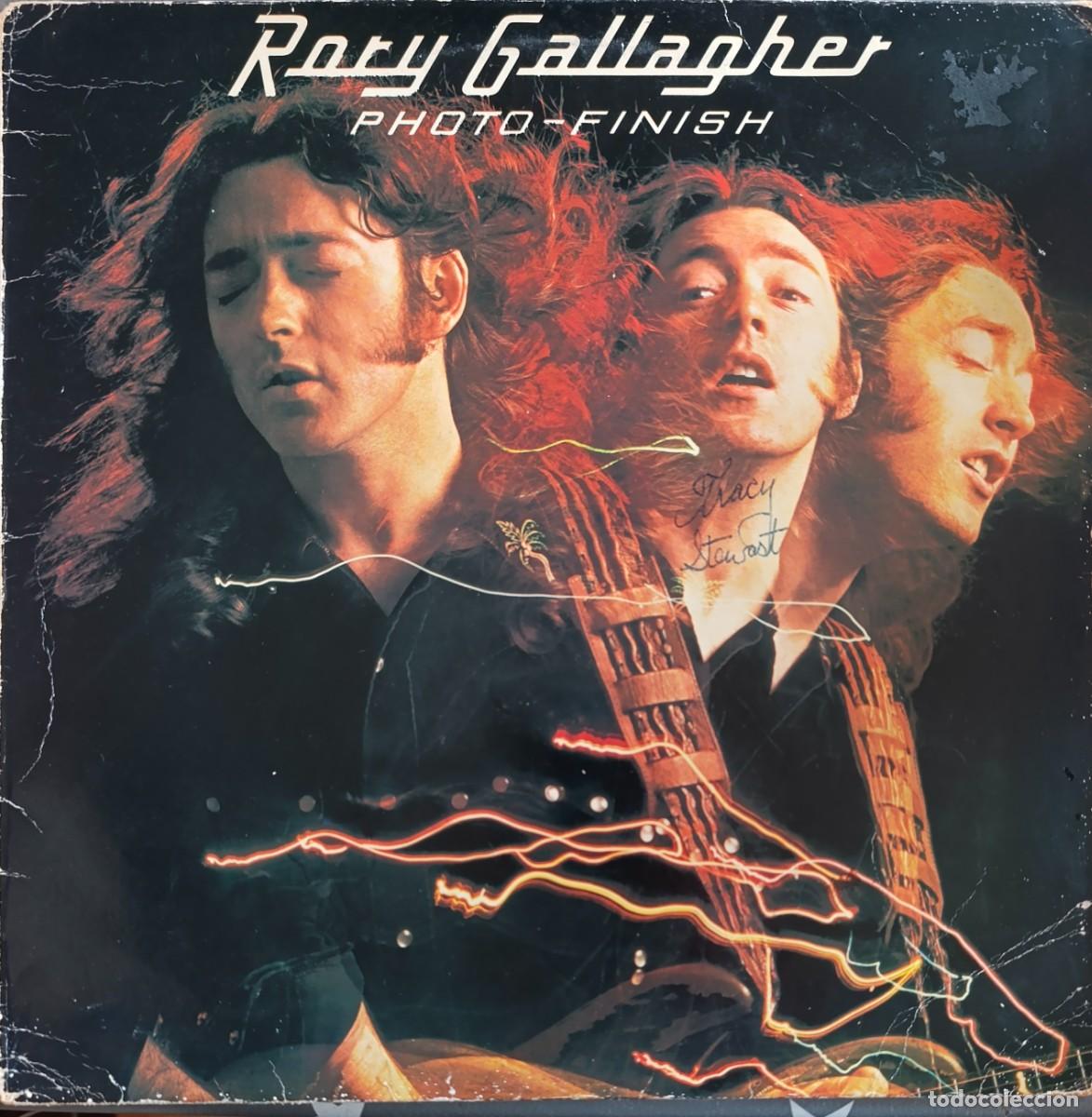 Discos de vinilo: RORY GALLAGHER &lrm;&ndash; PHOTO-FINISH LP 1978 1&ordf; ED BRITANICA CON ENCARTE