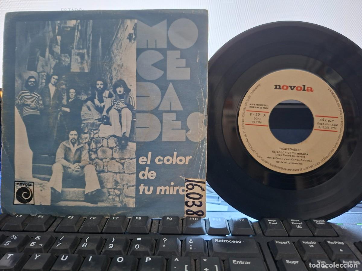 Discos de vinilo: MOCEDADES - EL COLOR DE TU MIRADA - SINGLE DE VINILO PROMOCIONAL - C- 63