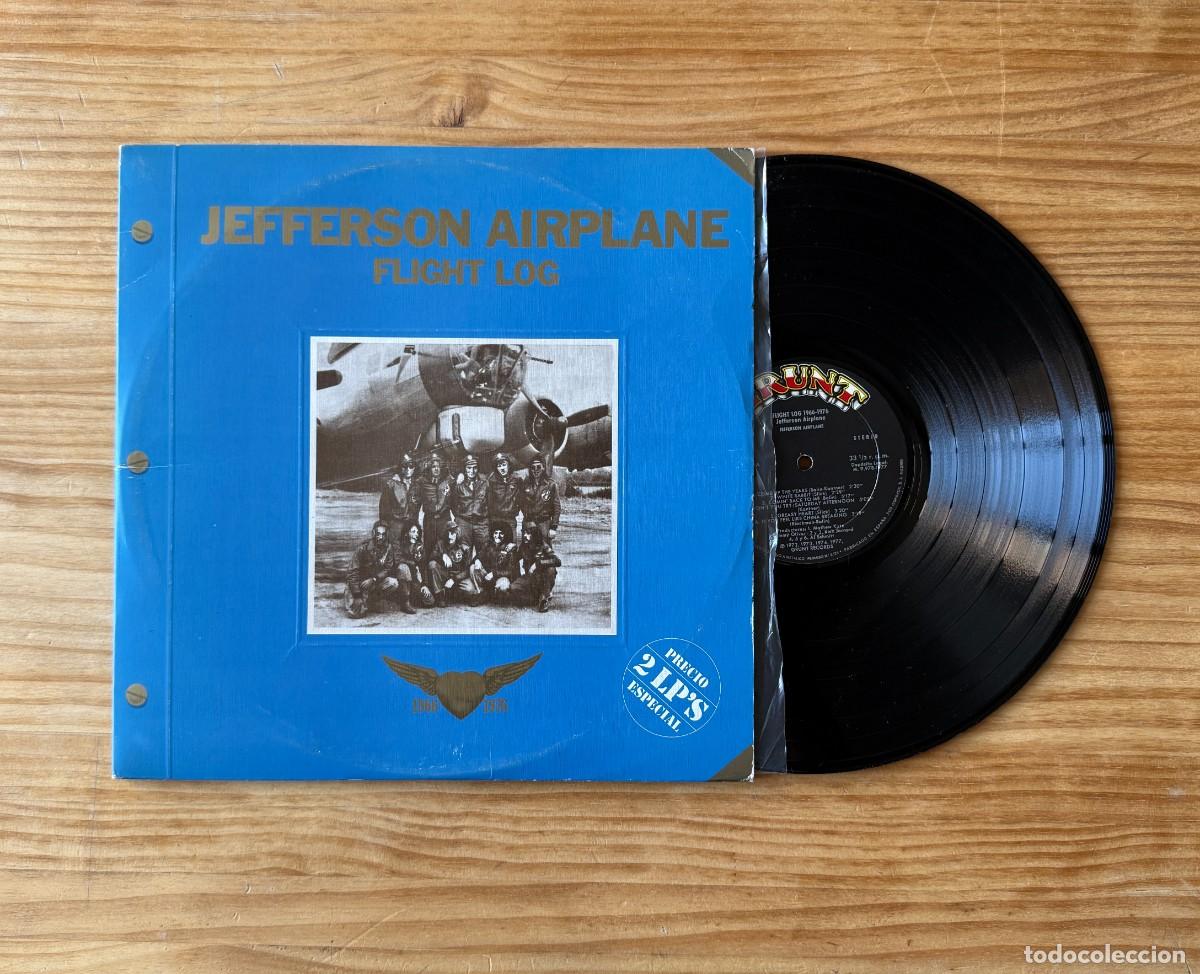 Dischi in vinile: Jefferson Airplane - Flight Log. 2LP. Spain 1977