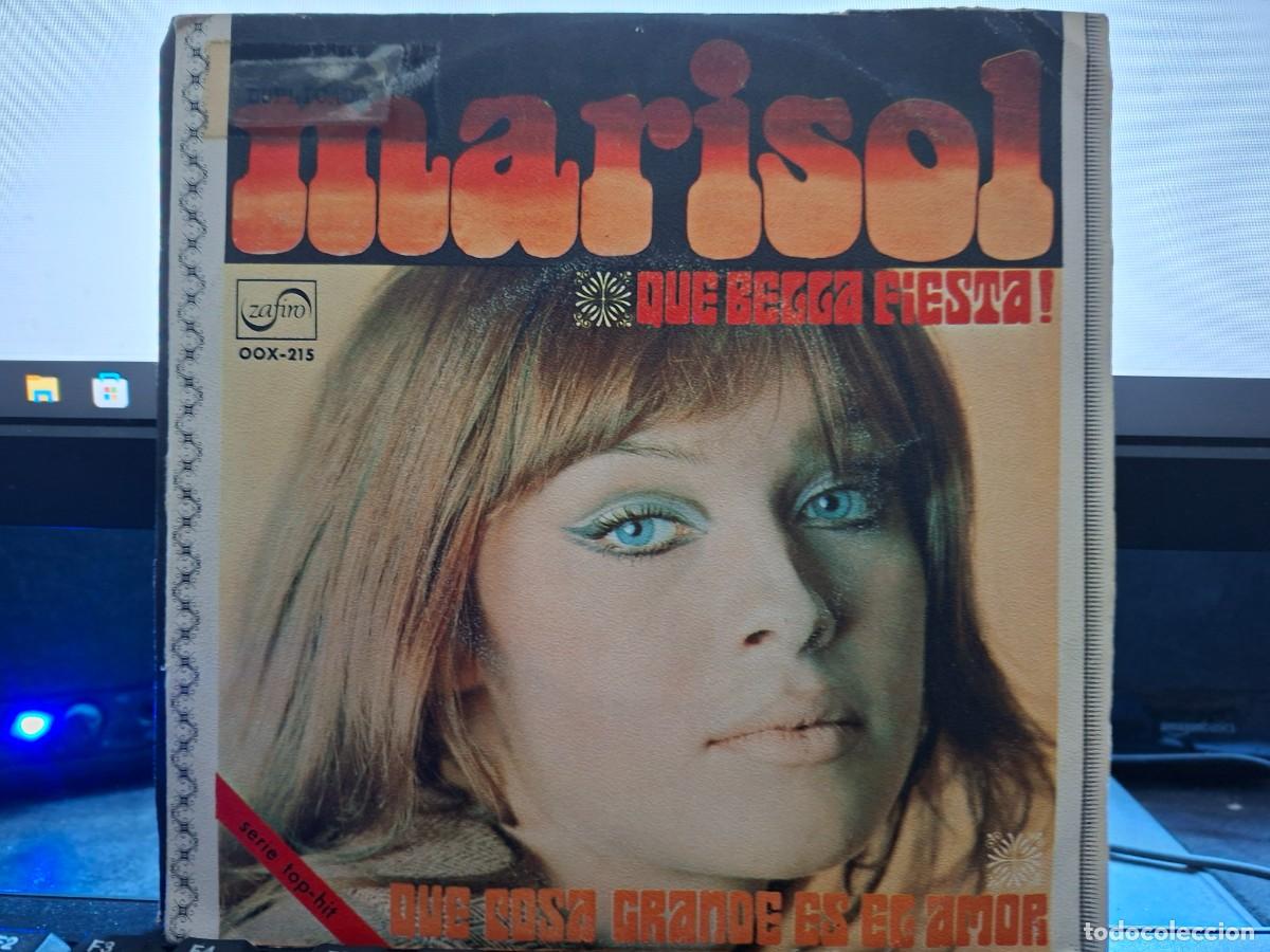Discos de vinilo: MARISOL - QUE BELLA FIESTA - SINGLE DE VINILO - C- 63