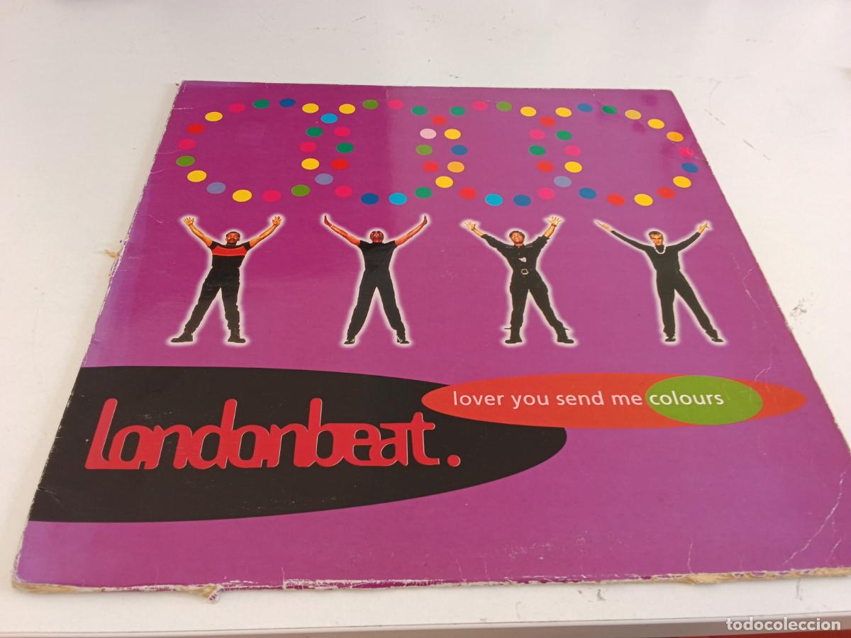 Discos de vinilo: Londonbeat-lover you send me colours.maxi
