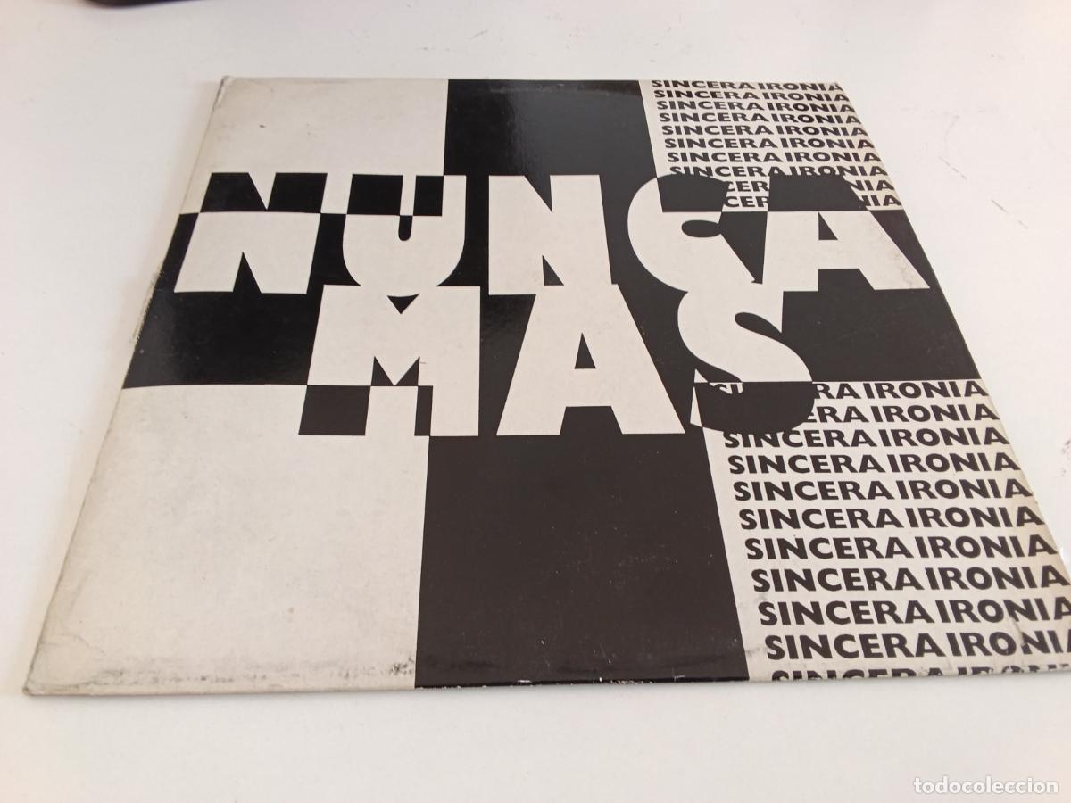 Discos de vinilo: Sincera ironia-nunca m&aacute;s.maxi