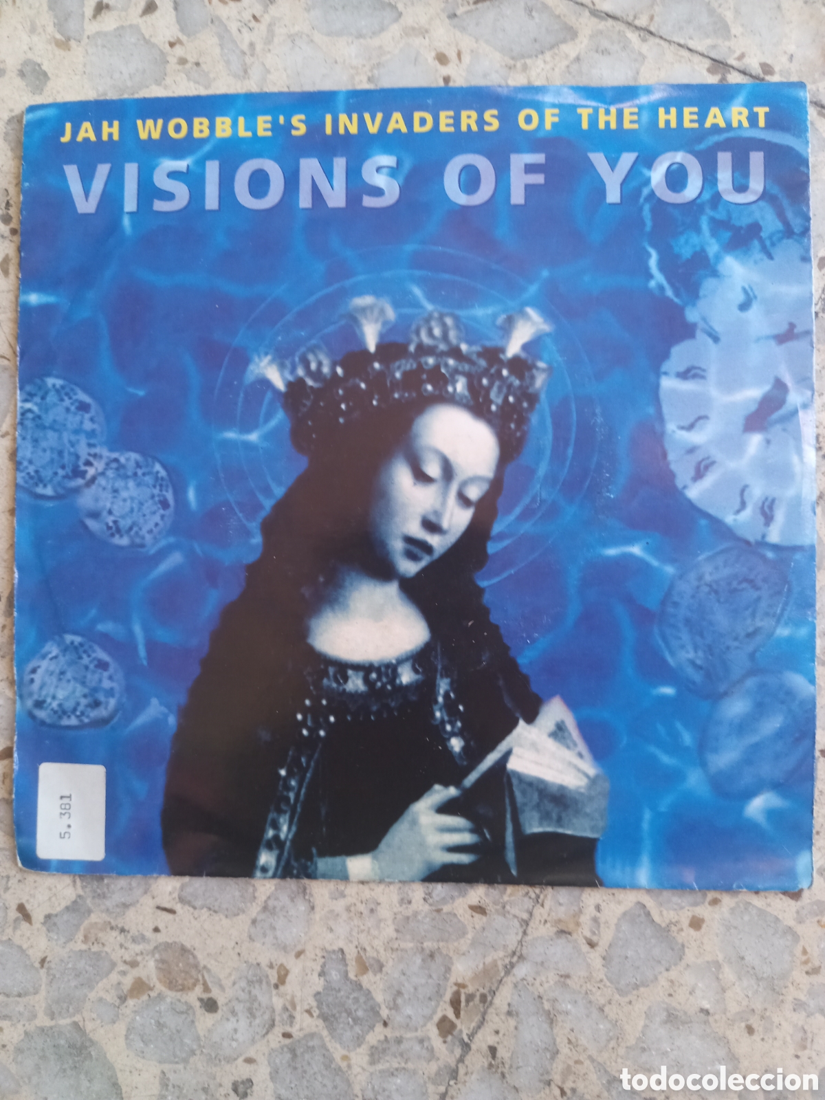 Discos de vinilo: SGL JAH WOBBLE&acute;S INVADERS OF THE HEART VISION YOU 1992 GERMANY