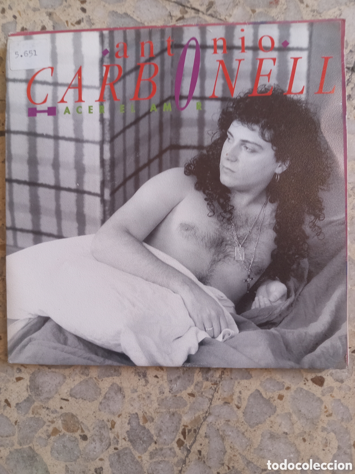 Discos de vinilo: SGL ANTONIO CARBONELL HACE EL AMOR 1992