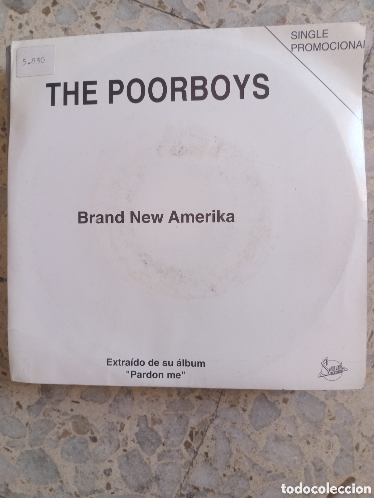 Discos de vinilo: SGL THE POORBOYS BRAND NEW AMERIKA 1992 PROMO