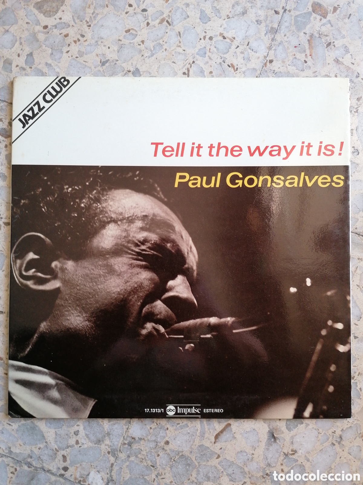 Discos de vinilo: LP PAUL GONSALVES TELL IT WAY IT IS PORTADA ABIERTA 1978 SPAIN