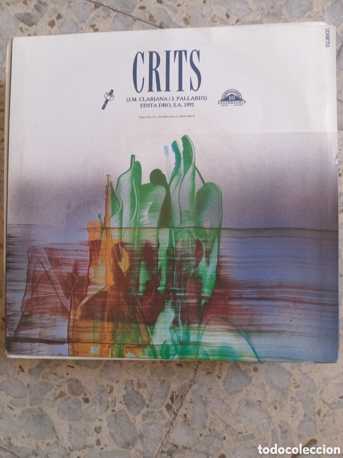 Discos de vinilo: SGL NATS CRITS 1992 PROMO - Foto 2