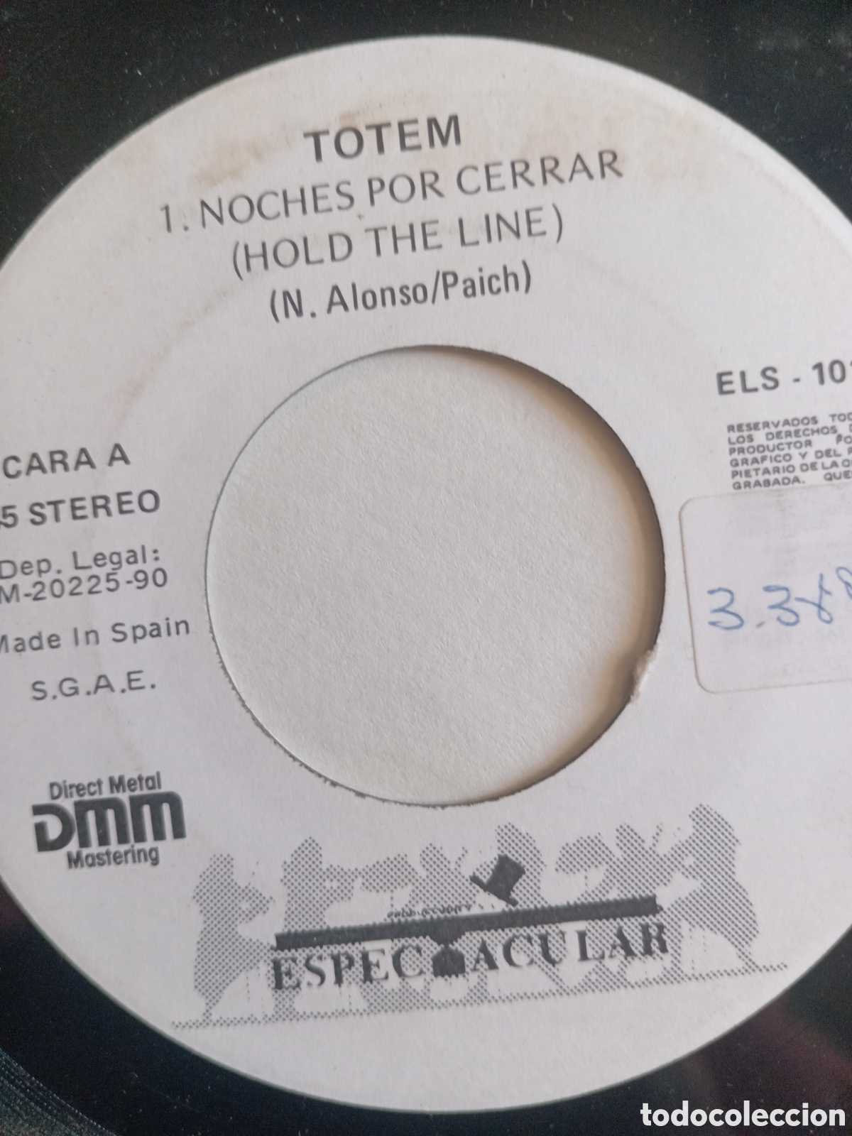 Discos de vinilo: SGL TOTEM NOCHES POR CERRAR 1990 PROMO
