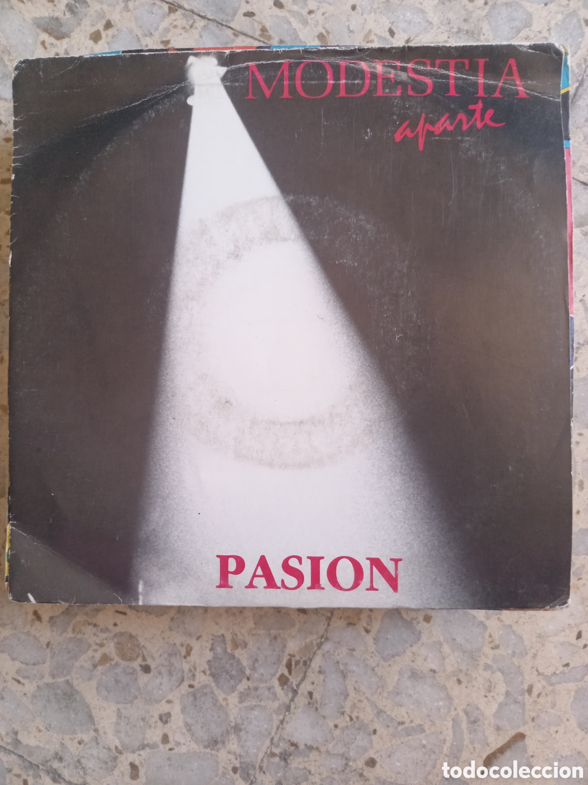 Discos de vinilo: SGL MODESTIA APARTE PASION 1990 PROMO