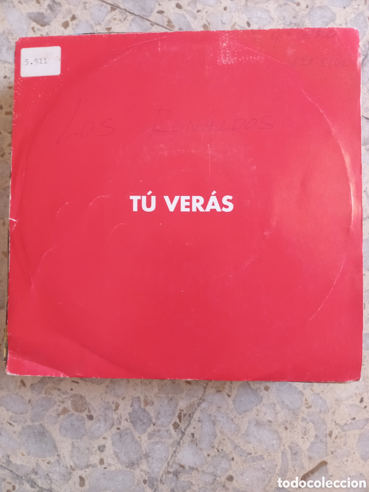 Discos de vinilo: SGL LOS RONALDOS TU VERAS 1992 PROMO