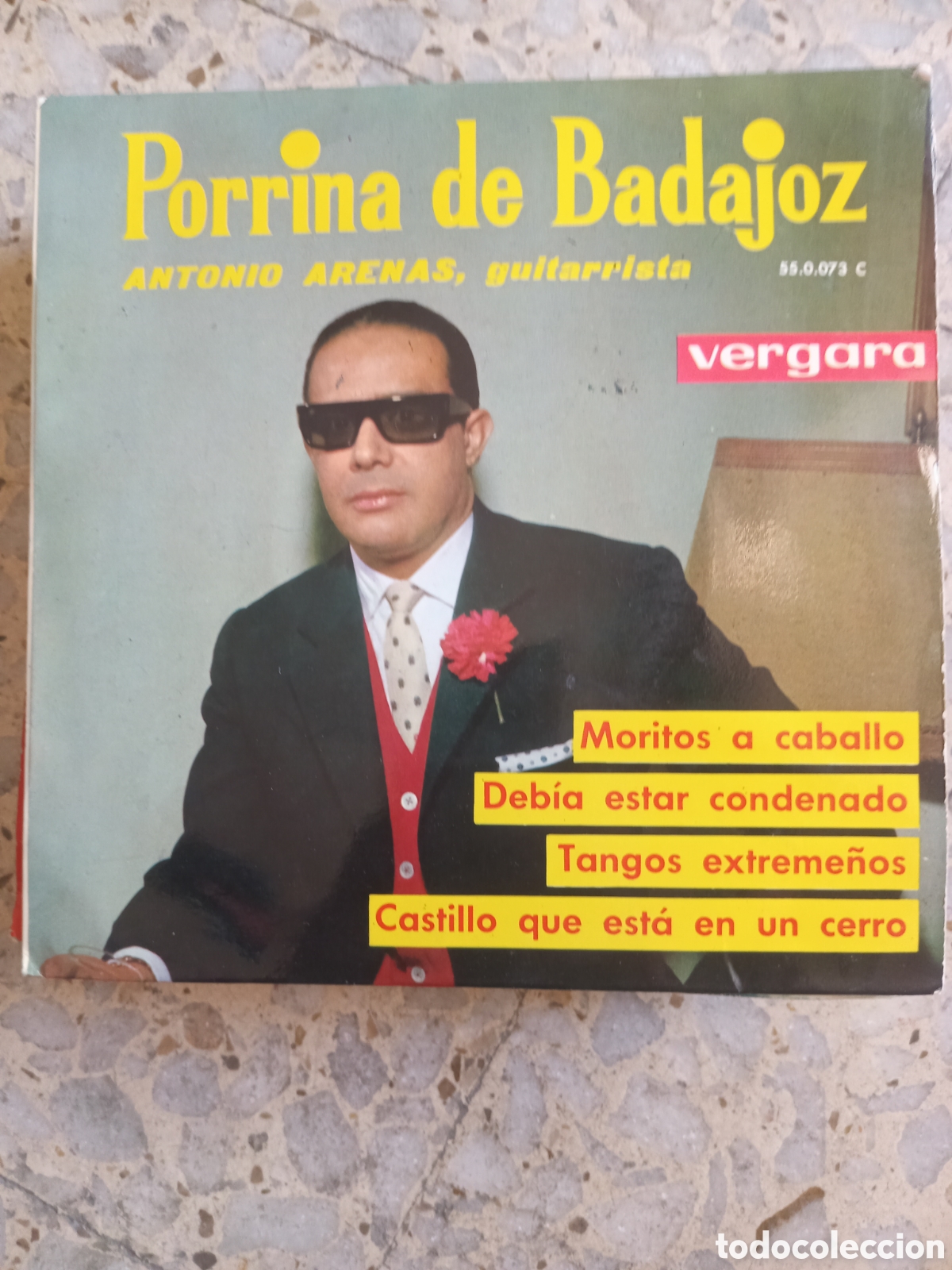 Discos de vinilo: EP PORRINA DE BADAJOZ MORITOS A CABALLO 1963