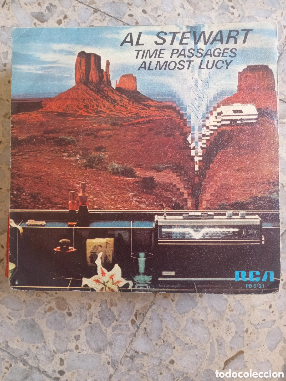 Disques de vinyle: SGL AL STEWART TIME PASSAGES 1978 PROMO