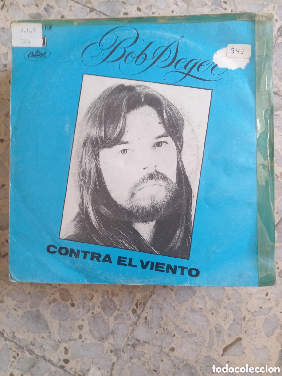 Disques de vinyle: SGL BOB SEGER CONTRA EL VIENTO 1980 PROMO