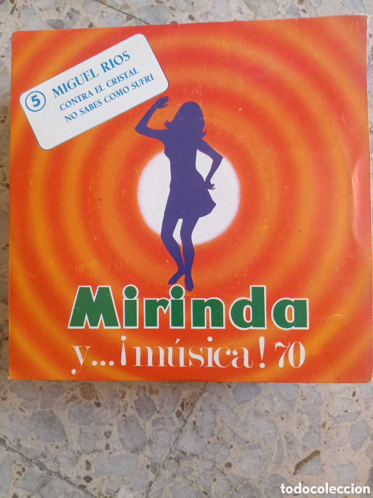 Discos de vinilo: SGL MIGUEL RIOS CONTRA EL CRISTAL 1970 MIRINDA