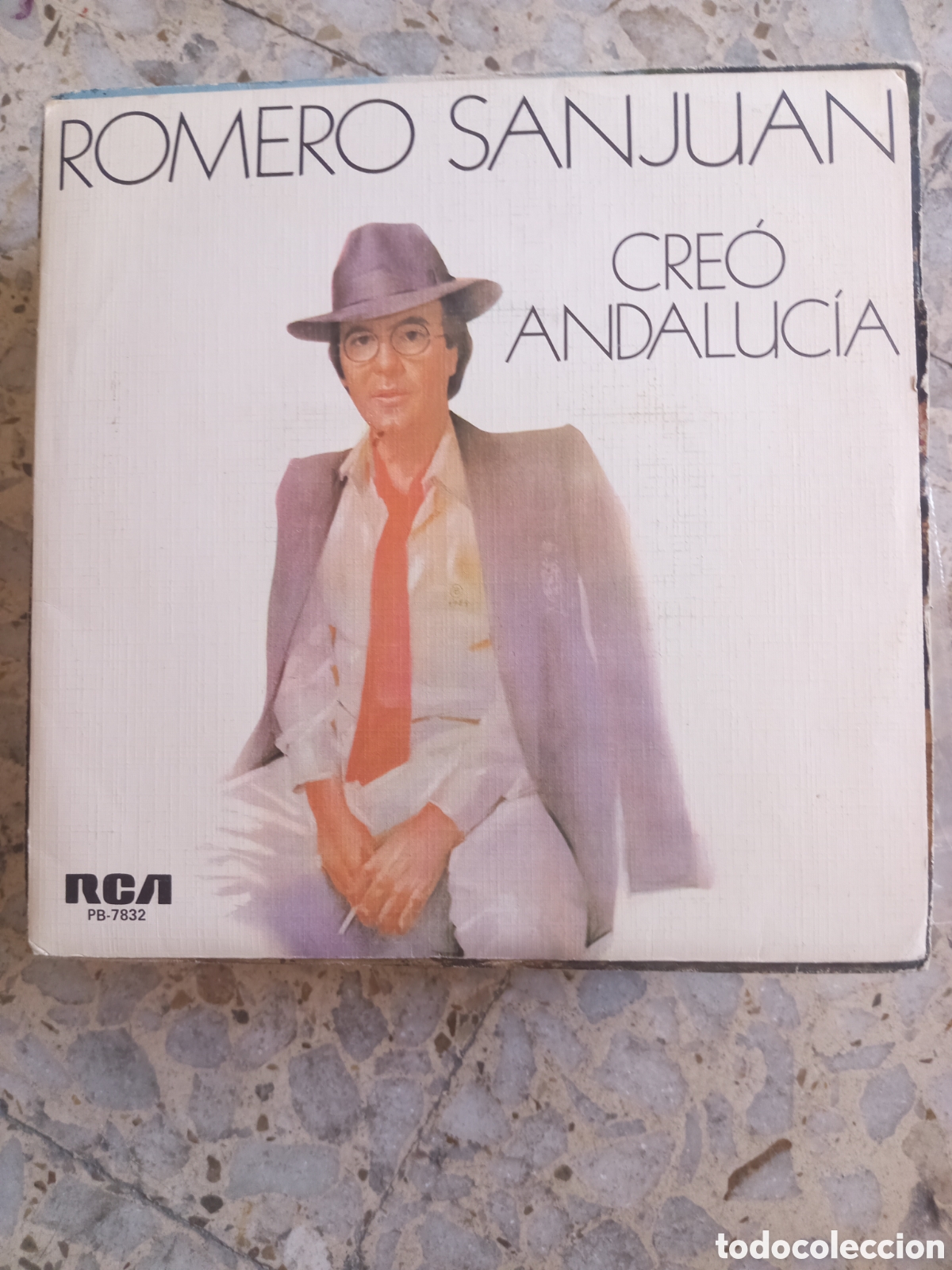Discos de vinilo: SGL ROMERO SAN JUAN CREO ANDALUCIA 1985 PROMO CON HOJA PROMO