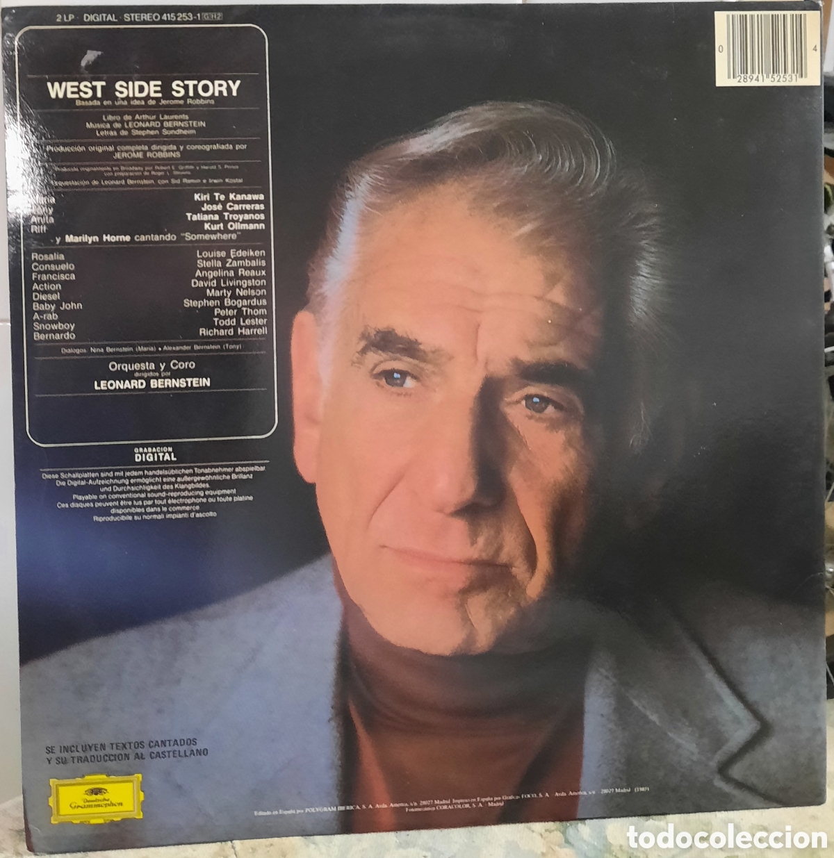Discos de vinilo: Disco Vinilo West Side Story - Leonard Bernstein - Foto 3
