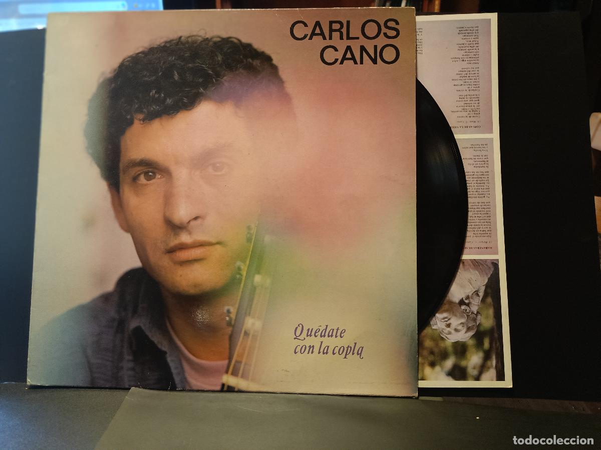 Discos de vinilo: CARLOS CANO - QUEDATE CON LA COPLA ..LP DE CBS - 1987 - .MARIA LA PORTUGUESA pepeto