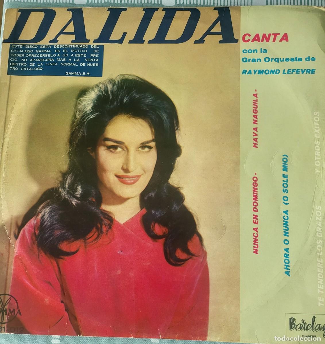 Discos de vinilo: Dalida Lp sello Barclay-Gamma editado M&eacute;xico...