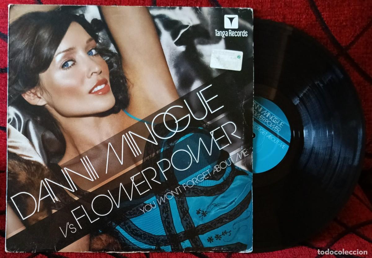 Discos de vinilo: DANNII MINOGUE V's FLOWER POWER You Won't Forget About Me MAXI SINGLE VINILO 2004