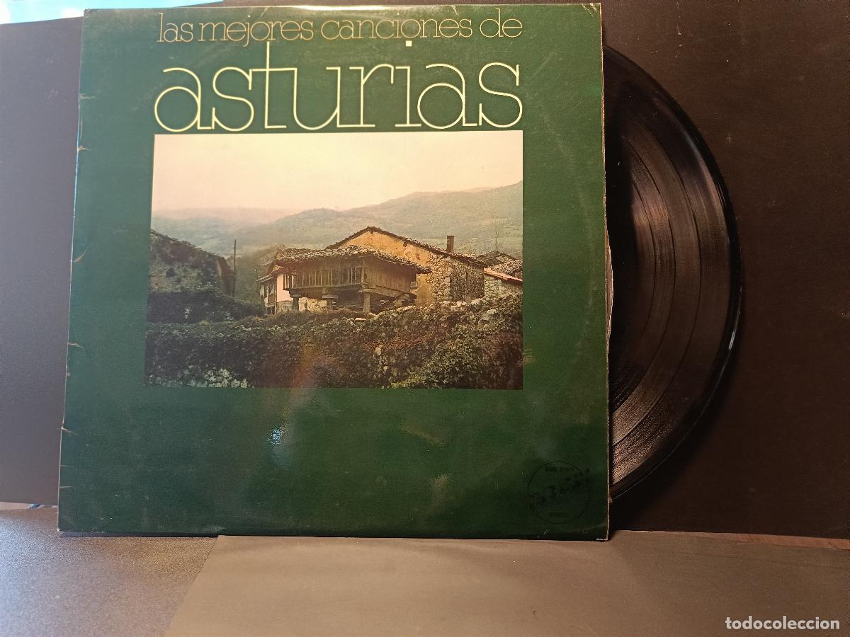 Discos de vinilo: LAS MEJORES CANCIONES DE ASTURIAS LP DE VINILO LA PASTORINA SABUGO TENTE FIRME DIAMANTINA PEPETO