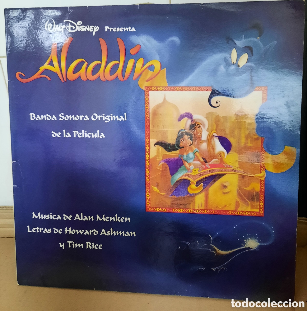 Discos de vinilo: Disco Vinilo Aladdin Banda Sonora Original Disney
