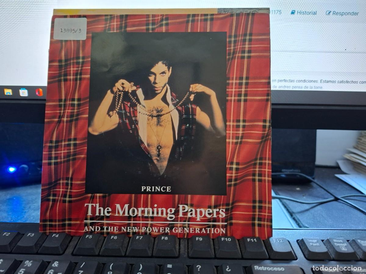 Discos de vinilo: PRINCE - THE MORNING PAPERS - SINGLE DE VINILO - C- 63