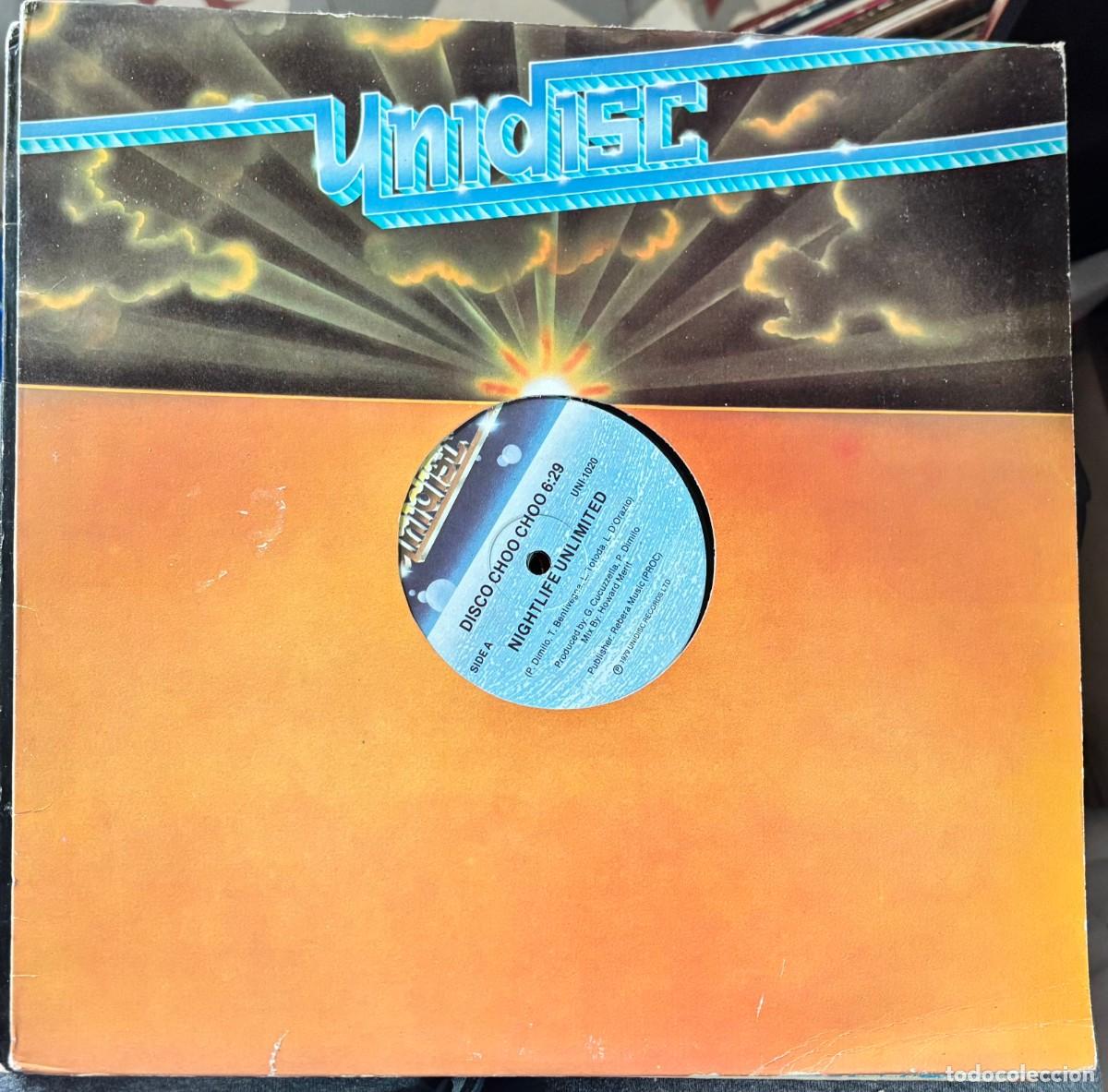 Discos de vinilo: LP NIGHTLIFE UNLIMITED-DISCO CHOO CHOO. LP-GEXT-896