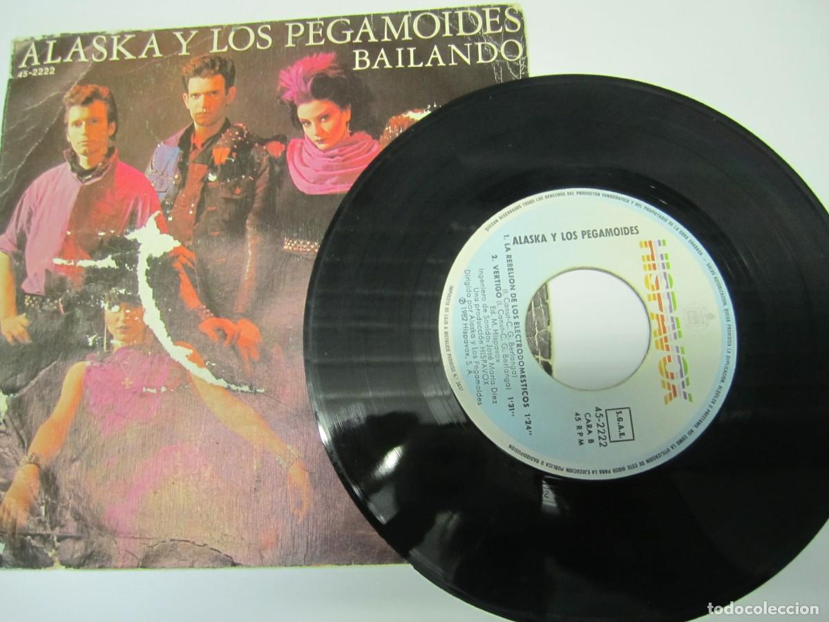 Discos de vinilo: disco vinilo single alaska y los pegamoides bailando - Foto 1