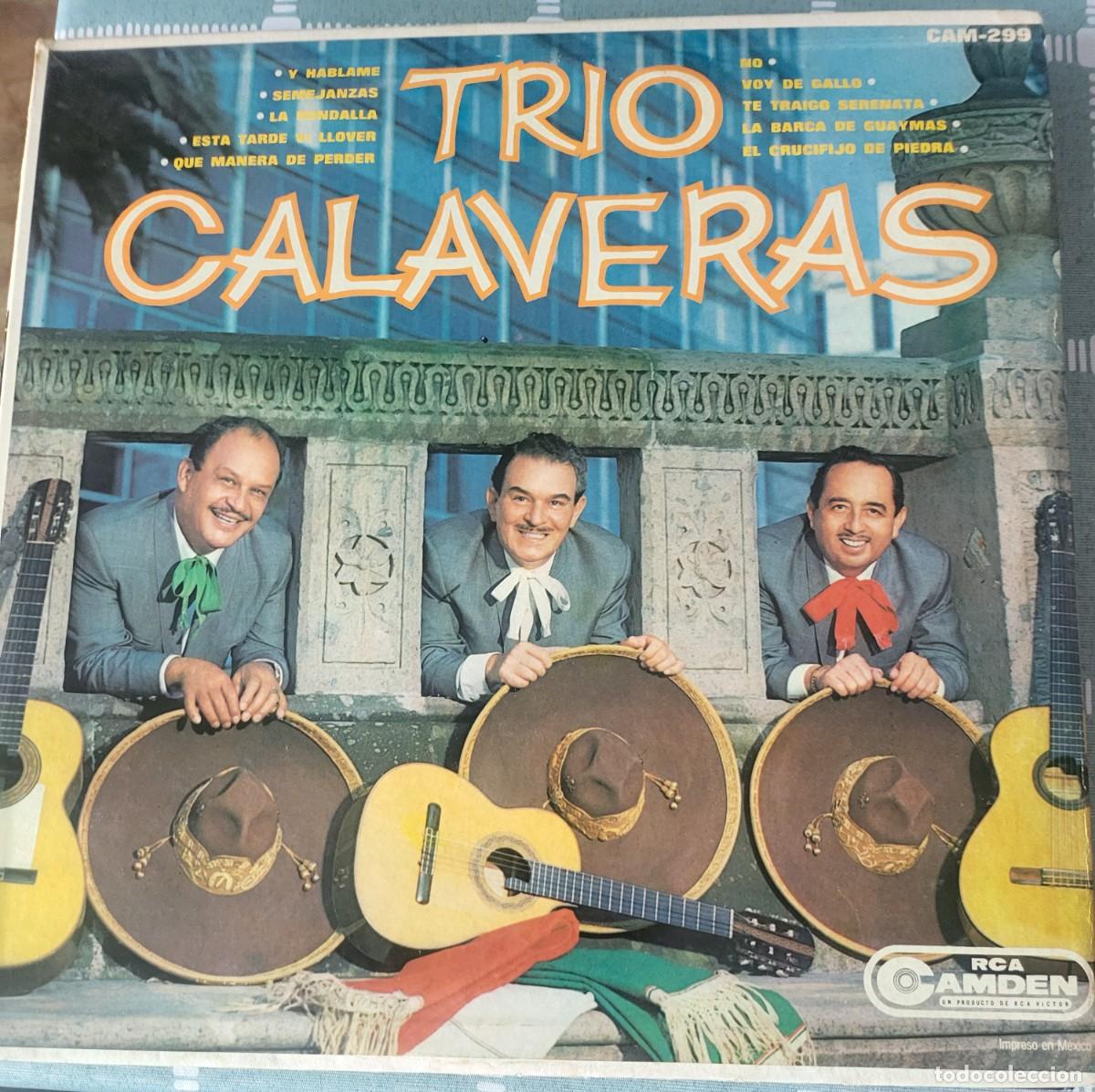 Discos de vinilo: Trio Calaveras Lp sello RCA Camden editado M&eacute;xico a&ntilde;o 1967...