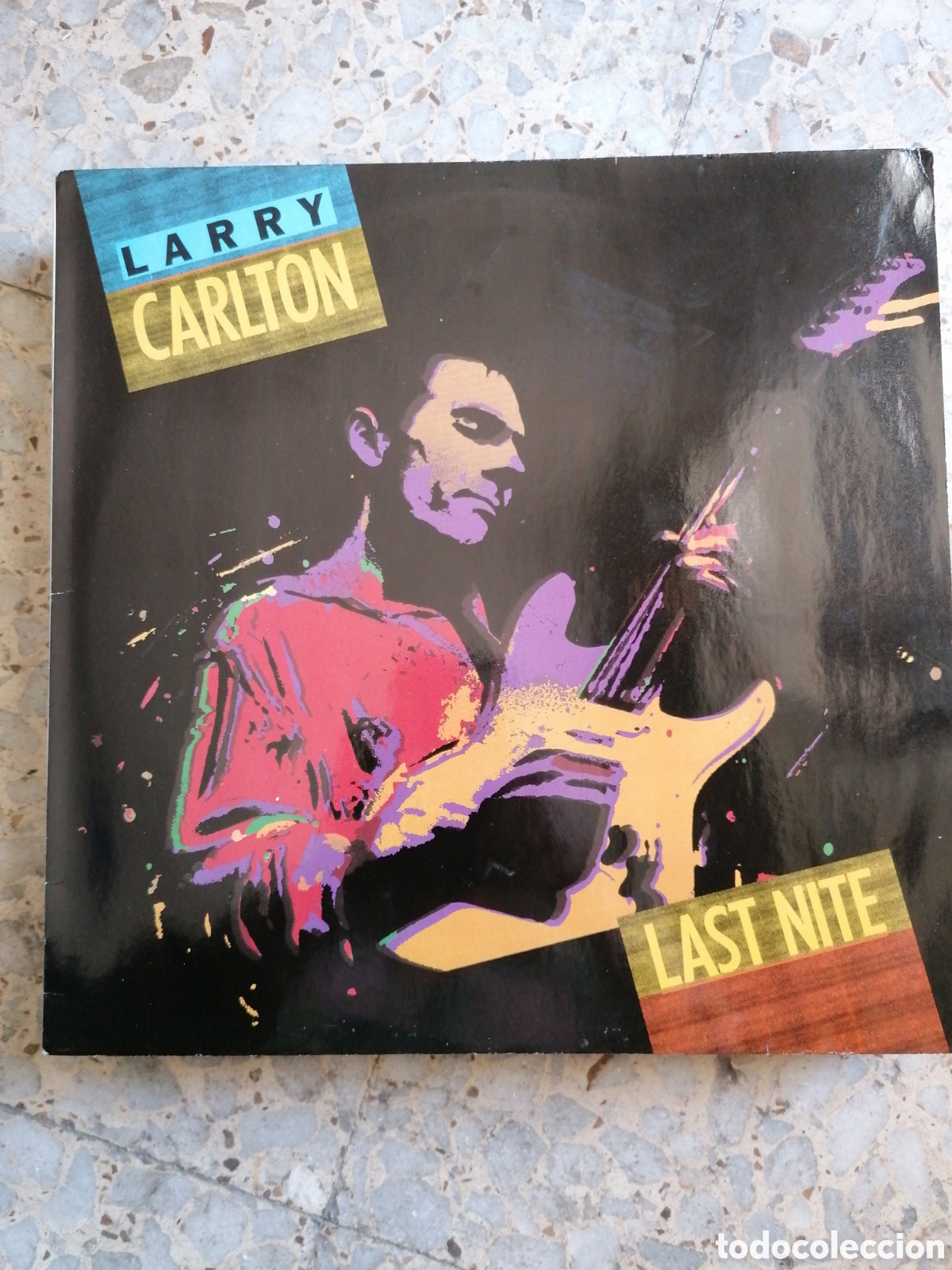 Discos de vinilo: LP LARRY CARLTON LAST NITE 1986 GER