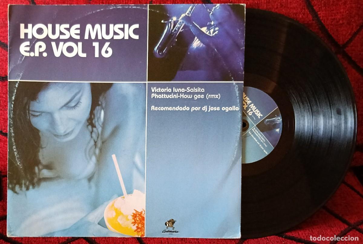 Discos de vinilo: HOUSE MUSIC E.P. VOL. 16 MAXI SINGLE VINILO 2004 VICTORIA LUNA Phattucini