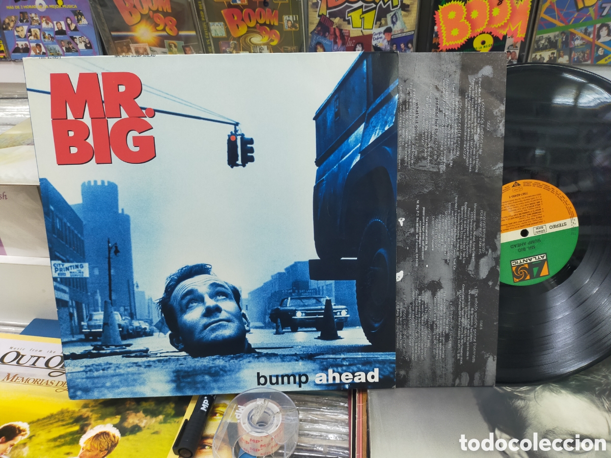 Discos de vinilo: Mr. Big LP bump ahead Alemania 1993