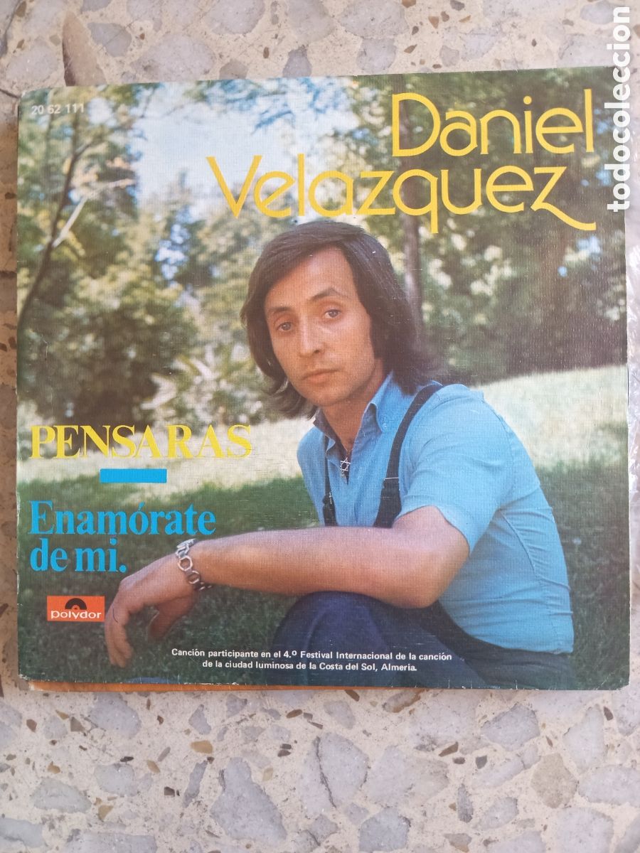 Discos de vinilo: SGL DANIEL VELAZQUEZ PENSARAS 1973