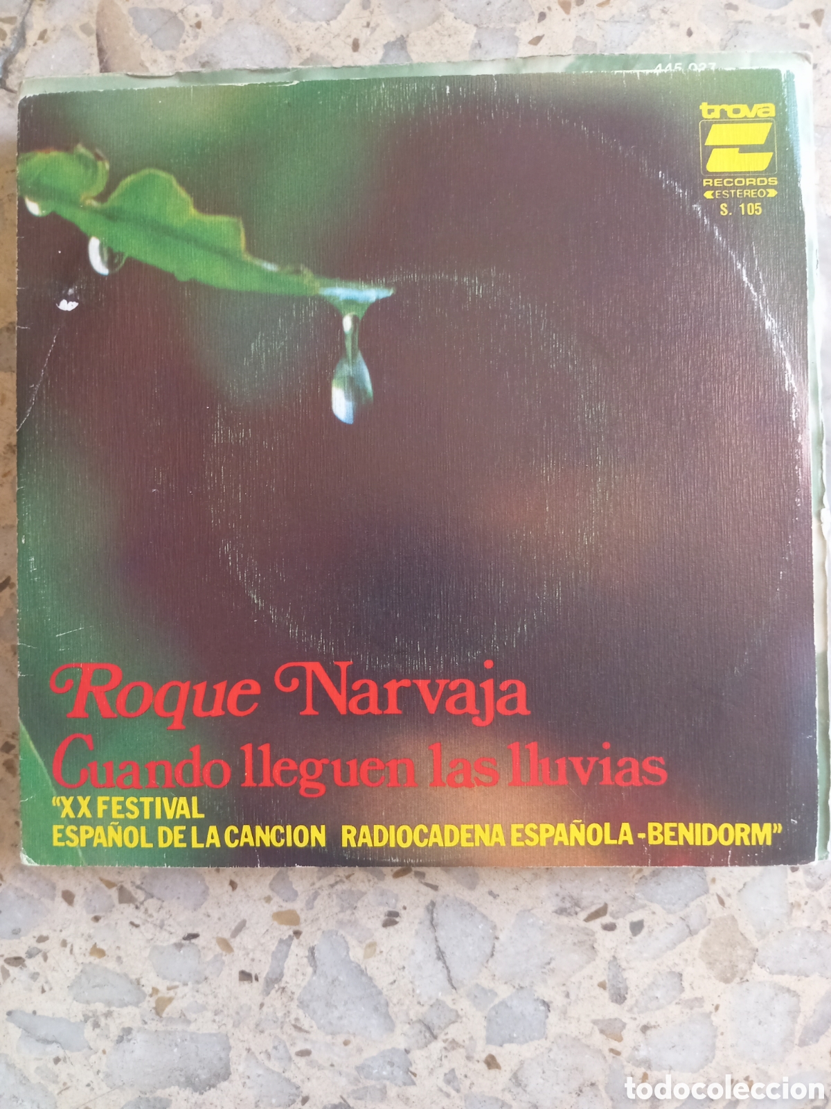Discos de vinilo: SGL ROQUE NARVAJA CUANDO LLEGUEN LAS LLUVIAS 1978