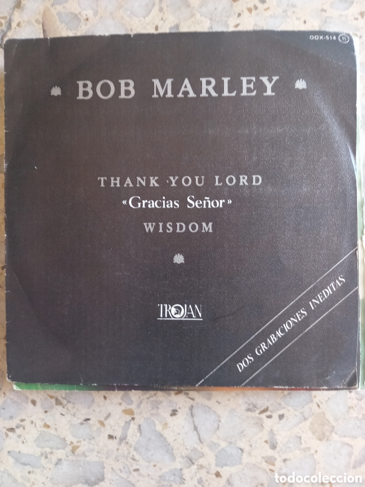 Disques de vinyle: SGL BOB MARLEY THANK YOU LORD 1981