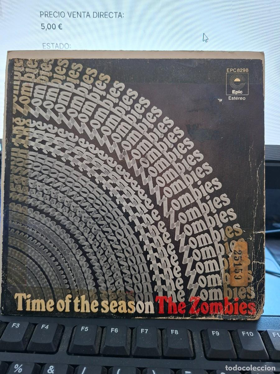 Discos de vinilo: THE ZOMBIES - TIME OF THE SEASON - SINGLE DE VINILO - C- 63