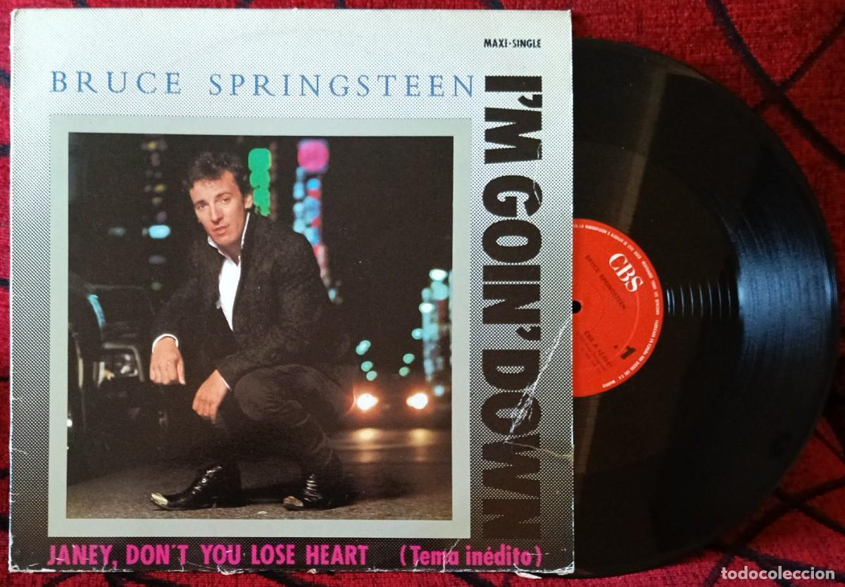 Discos de vinilo: BRUCE SPRINGSTEEN ** I'm Goin' Down ** MAXI SINGLE VINILO 1985