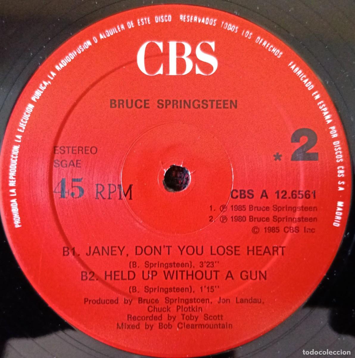 Discos de vinilo: BRUCE SPRINGSTEEN ** Im Goin Down ** MAXI SINGLE VINILO 1985 - Foto 3